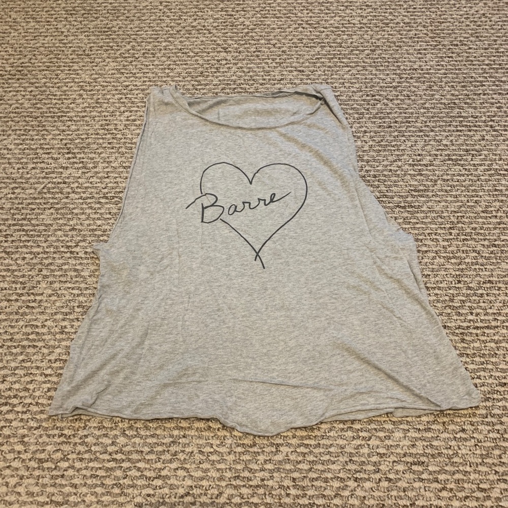 Barre workout tank
